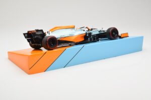 McLaren MCL35M #4 L. Norris 3rd Place Monaco GP 2021 Minichamps 1:18 533212402 Metalas - nuotrauka 3 iš 6