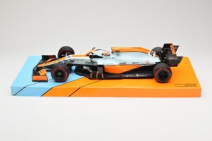 McLaren MCL35M #4 L. Norris 3rd Place Monaco GP 2021 Minichamps 1:18 533212402 Metalas