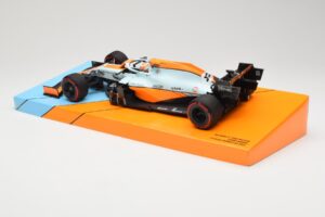 McLaren MCL35M #4 L. Norris 3rd Place Monaco GP 2021 Minichamps 1:18 533212402 Metalas - nuotrauka 5 iš 6