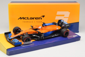 McLaren MCL35M Mercedes #3 D. Ricciardo McLaren F1 Team Bahrain Grand Prix 2021 Minichamps 1:18 533211803 Derva - nuotrauka 7 iš 7