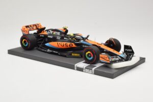McLaren MCL60 #4 L. Norris F1 2023 Minichamps 1:18 537231804 Metalas - nuotrauka 4 iš 6