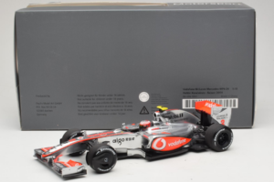 McLaren MP4-24 Mercedes #2 H. Kovalainen F1 2009 Dealer Edition Minichamps 1:18 B66960041 Metalas - nuotrauka 6 iš 7