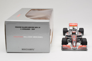 McLaren MP4-24 Mercedes #2 H. Kovalainen F1 2009 Minichamps 1:18 503091802 Metalas - nuotrauka 6 iš 7