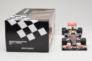 McLaren MP4-26 Mercedes #3 L. Hamilton Vodafone McLaren F1 2011 Minichamps 1:18 530111803 Metalas - nuotrauka 7 iš 7