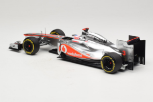 McLaren MP4-27 Mercedes #3 J. Button Vodafone McLaren Showcar F1 2012 Minichamps 1:18 530121873 Metalas - nuotrauka 5 iš 7