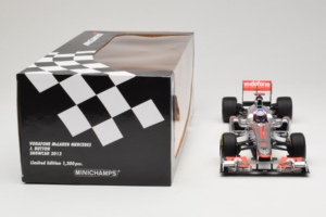 McLaren MP4-27 Mercedes #3 J. Button Vodafone McLaren Showcar F1 2012 Minichamps 1:18 530121873 Metalas - nuotrauka 7 iš 7