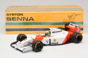 McLaren MP4/8 Ford #8 A. Senna Marlboro McLaren 1993 Minichamps 1:18 540931808 Metalas - nuotrauka 7 iš 7