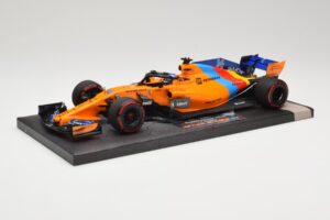 McLaren MCL33 Renault #14 F. Alonso Last F1 Race Abu Dhabi GP 2018 Minichamps 1:18 537183914 Metalas - nuotrauka 2 iš 6