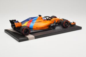 McLaren MCL33 Renault #14 F. Alonso Last F1 Race Abu Dhabi GP 2018 Minichamps 1:18 537183914 Metalas - nuotrauka 3 iš 6