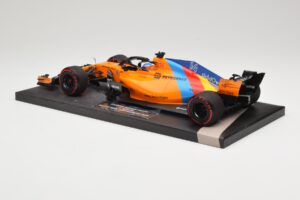 McLaren MCL33 Renault #14 F. Alonso Last F1 Race Abu Dhabi GP 2018 Minichamps 1:18 537183914 Metalas - nuotrauka 5 iš 6