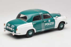 Mercedes 180 Ponton Polizei Revell 1:18 8863 Metalas - nuotrauka 2 iš 6