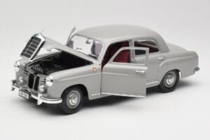 Mercedes 180 W120 Ponton Graphite Grey Revell 1:18 08974 Metalas - nuotrauka 2 iš 8