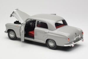 Mercedes 180 W120 Ponton Graphite Grey Revell 1:18 08974 Metalas - nuotrauka 5 iš 8
