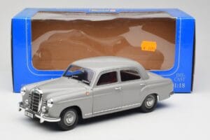 Mercedes 180 W120 Ponton Graphite Grey Revell 1:18 08974 Metalas - nuotrauka 8 iš 8