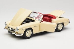 Mercedes 190 SL W121 Smėlinis Minichamps 1:18 103037034 Metalas - nuotrauka 2 iš 8