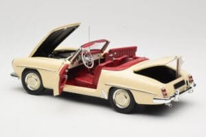 Mercedes 190 SL W121 Smėlinis Minichamps 1:18 103037034 Metalas - nuotrauka 5 iš 8