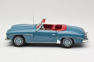 Mercedes 190 SL W121 Mėlynas Minichamps 1:18 103037033 Metalas - nuotrauka 4 iš 8