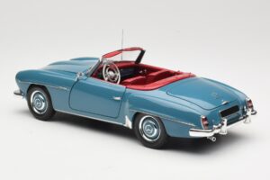 Mercedes 190 SL W121 Mėlynas Minichamps 1:18 103037033 Metalas - nuotrauka 7 iš 8