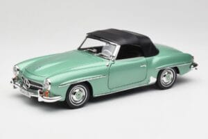 Mercedes 190 SL W121 Šviesiai Žalias Metallic Norev 1:18 183401 Metalas - nuotrauka 3 iš 9