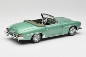 Mercedes 190 SL W121 Šviesiai Žalias Metallic Norev 1:18 183401 Metalas - nuotrauka 4 iš 9