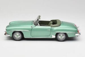 Mercedes 190 SL W121 Šviesiai Žalias Metallic Norev 1:18 183401 Metalas - nuotrauka 5 iš 9
