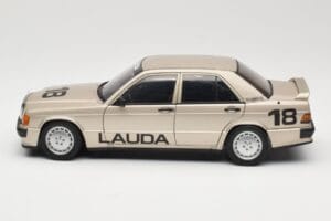 Mercedes 190E 2.3-16 W201 #1 N. Lauda Race of Champions Nurburgring 1984 AUTOart 1:18 88431 Metalas - nuotrauka 4 iš 8