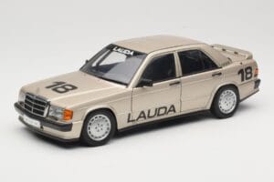 Mercedes 190E 2.3-16 W201 #1 N. Lauda Race of Champions Nurburgring 1984 AUTOart 1:18 88431 Metalas