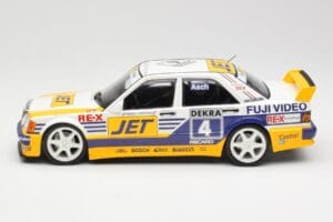Mercedes 190E 2.5-16 EVO 1 W201 Team MS-Jet #4 R. Asch DTM 1989 Minichamps 1:18 155893604 Metalas - nuotrauka 3 iš 6