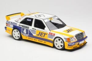 Mercedes 190E 2.5-16 EVO 1 W201 Team MS-Jet #4 R. Asch DTM 1989 Minichamps 1:18 155893604 Metalas - nuotrauka 4 iš 6