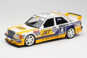 Mercedes 190E 2.5-16 EVO 1 W201 Team MS-Jet #4 R. Asch DTM 1989 Minichamps 1:18 155893604 Metalas