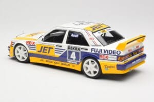 Mercedes 190E 2.5-16 EVO 1 W201 Team MS-Jet #4 R. Asch DTM 1989 Minichamps 1:18 155893604 Metalas - nuotrauka 5 iš 6