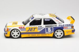 Mercedes 190E 2.5-16 EVO 1 W201 Team MS-Jet #5 M. Reuter DTM 1989 Minichamps 1:18 155893605 Metalas - nuotrauka 3 iš 6