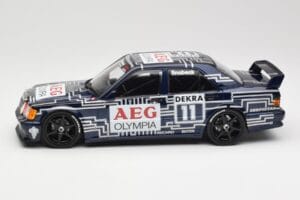 Mercedes 190E 2.5-16 EVO 1 W201 Team Snobeck #11 D. Snobeck DTM 1989 Minichamps 1:18 155893611 Metalas - nuotrauka 3 iš 6