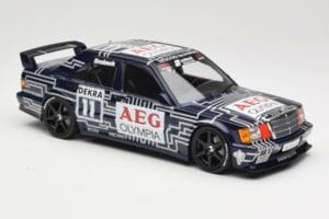 Mercedes 190E 2.5-16 EVO 1 W201 Team Snobeck #11 D. Snobeck DTM 1989 Minichamps 1:18 155893611 Metalas - nuotrauka 4 iš 6