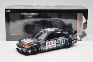 Mercedes 190E 2.5-16 EVO 1 W201 Team Snobeck #11 D. Snobeck DTM 1989 Minichamps 1:18 155893611 Metalas - nuotrauka 6 iš 6