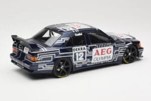 Mercedes 190E 2.5-16 EVO 1 W201 Team Snobeck #12 A. Cudini DTM 1989 Minichamps 1:18 155893612 Metalas - nuotrauka 2 iš 6
