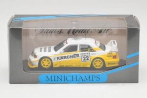 Mercedes 190E 2.5-16 Evo 2 W201 #22 MS Kärcher Schmickler DTM 1990 Minichamps 1:43 13120 Metalas - nuotrauka 4 iš 4