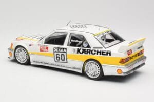 Mercedes 190E 2.5-16 EVO I W201 #60 Team AMG Mercedes K. Wendlinger DTM 1990 Minichamps 1:18 155903660 Metalas - nuotrauka 4 iš 6