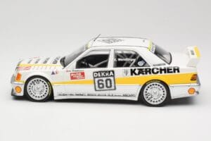 Mercedes 190E 2.5-16 EVO I W201 #60 Team AMG Mercedes K. Wendlinger DTM 1990 Minichamps 1:18 155903660 Metalas - nuotrauka 5 iš 6