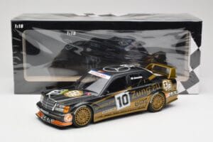 Mercedes 190E 2.5-16 EVO II W201 #10 Zung Fu N. Amorim Guia Race Macau 1991 Minichamps 1:18 155913610 Metalas - nuotrauka 6 iš 6