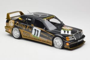 Mercedes 190E 2.5-16 EVO II W201 #11 K. Thiim Guia Race Macau 1991 Minichamps 1:18 155913611 Metalas - nuotrauka 2 iš 6