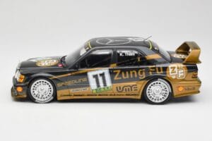 Mercedes 190E 2.5-16 EVO II W201 #11 K. Thiim Guia Race Macau 1991 Minichamps 1:18 155913611 Metalas - nuotrauka 5 iš 6