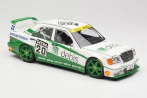 Mercedes 190E 2.5-16 EVO II W201 #20 Team Zakspeed M. Schumacher DTM 1991 Minichamps 1:18 155913620 Metalas - nuotrauka 2 iš 6