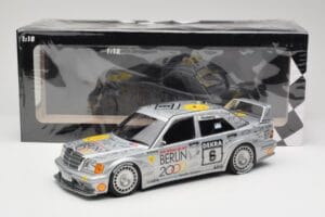 Mercedes 190E 2.5-16 EVO II W201 #6 Team AMG Mercedes K. Rosberg DTM 1992 Minichamps 1:18 155923606 Metalas - nuotrauka 6 iš 6