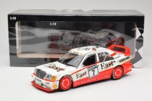 Mercedes 190E 2.5-16 EVO II W201 #7 Team AMG K. Thiim DTM 1991 Minichamps 1:18 155913607 Metalas - nuotrauka 6 iš 6