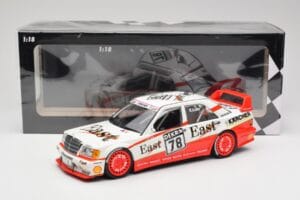 Mercedes 190E 2.5-16 EVO II W201 #78 Team AMG E. Lohr DTM 1991 Minichamps 1:18 155913678 Metalas - nuotrauka 6 iš 6