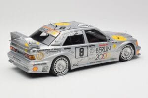 Mercedes 190E 2.5-16 EVO II W201 #8 Zung Fu E. Lohr Guia Race Macau 1992 Minichamps 1:18 155923608 Metalas - nuotrauka 3 iš 6