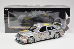 Mercedes 190E 2.5-16 EVO II W201 #8 Zung Fu E. Lohr Guia Race Macau 1992 Minichamps 1:18 155923608 Metalas - nuotrauka 6 iš 6