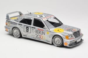 Mercedes 190E 2.5-16 EVO II W201 #9 Zung Fu K. Ludwig Guia Race Macau 1992 Minichamps 1:18 155923609 Metalas - nuotrauka 2 iš 6