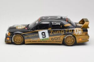 Mercedes 190E 2.5-16 EVO II W201 #9 Zung Fu K. Ludwig Guia Race Macau 1991 Minichamps 1:18 155913609 Metalas - nuotrauka 5 iš 6